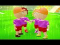 Fußball Folgen | Das Torwandschießen Freundschaftsspiel | BlockxBuddys Kinderfilme auf Deutsch