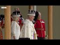 Troops perform Royal Salute in Buckingham Palace garden following King Charles Coronation - BBC News