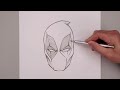 How To Draw Deadpool | Sketch Tutorial