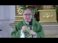 DO NOT BE AFRAID TO BE GENEROUS - Homily by Fr. Dave Concepcion