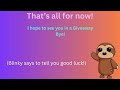 Upcoming Giveaways, events, and more! Adopt Me! DreamSloth