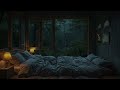 Rain Sounds for Sleeping - Fall Into Sleep in 3 Minutes with Heavy Rain Sounds - Stress Relief
