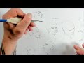 Drawing Female Heads