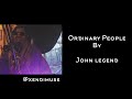 ORDINARY PEOPLE- John LEGEND. MAGICAL VOCAL RUNS - SUNDAY JAM