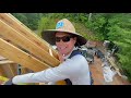 Roof Framing and Sheathing | Building The Nantahala Retreat #14