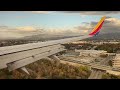 Southwest Airlines Boeing 737-700 Landing at San Jose (SJC)