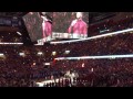 Usher Sings National Anthem at Cavs Home Opener 10/30/14