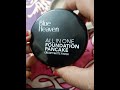 Review of Affordable blue heaven all in one foundation pan cake just for Rs. 100