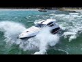 WARNING: BOAT ALMOST CAPSIZES AT DANGEROUS INLET !  TOO MUCH WATER ! | BOAT ZONE