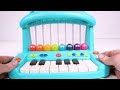 Learning Video for Toddlers - Learn Colors, Shapes, & Numbers with Hippo Toy Piano and Shape Match!