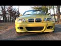Loud E46 M3 is a Menace (Donuts, accelerations, fly-by's, exhaust cam)