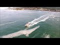 Coast Guard Station Depoe Bay heading out in the 47's chased by drone