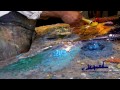 01-Demonstration of knife painting by Christian Jequel: 