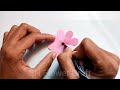 Easy Paper Flower Making | How To Make Paper Flower Craft | Paper Flower Making Step By Step