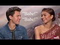 tom holland and zendaya being a married couple for 4 minutes and 12 seconds