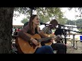 Livy Conner performs at The Sunday Brunch Farmers Market