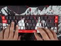ASMR Mechanical Keyboard Sounds + Unboxing (Higround x @100Thieves   )
