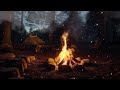 Campfire Ambiance| Relaxation for Restful Nights and Stress Reduction