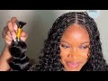 The best human hair for Knotless bob with curls ft YGWIGS