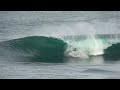 SOLO SURFING REMOTE SLAB SUDDENLY TWO LOCAL SURFERS PADDLE OUT