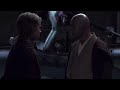 Mace Windu is surprised at the appearance of a Sith Lord for one hour.
