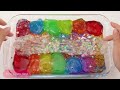 Satisfying Video l How To Make Rainbow Crown Bathtub With Glitter Slime l Best Of Yo Yo Idea