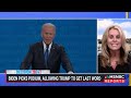 Biden campaign spox: Trump 'wants to get back in office so he can protect himself'