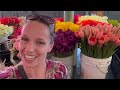 Seattles Pike Place Market Flower Stall Tour