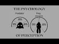 The Psychology of Perception Part 1