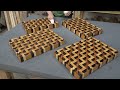 Woodworking - 3D Pattern End Grain Cutting Boards