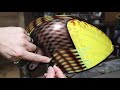 Serape Mexican Blanket Candy Paint Job Tutorial, Harley Davidson Metal Flake gas tank