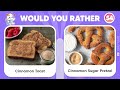 Would You Rather...? Breakfast VS Dinner 🥐🍔 Daily Quiz