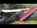Laplander 🇫🇮 Leuku Knife making - How To by thetopicala