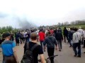 PEOPLE STOP UKRAINE TANKS - Ясногорка Yasnogorka Donetsk 02 05 2014