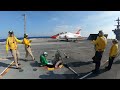 Watch Nervous Students Launch Off A Navy Warship