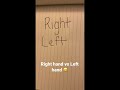 Right handed vs Left Handed…Can You Relate? 😅 #shorts