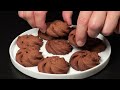 Just 5 minutes and minimal ingredients! Ready to eat every day! Cookies that melt in your mouth!