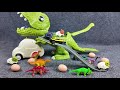 4 Minutes Satisfying with Unboxing Dinosaur Racing Collection Review ASMR