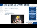 Webinar Tutorial Series Course 1: Optimal Design Approaches to Battery Racks, Packs, & Modules