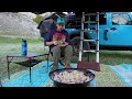 Relaxing SOLO Camping Trip in a Jeep | ASMR | 4K HDR | Calming Water Sounds | Overlanding