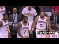 Lebron James gets mad at kyrie Irving after he dominated the Boston Celtics. Irving the real king