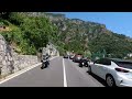 Amalfi Coast 4K Drive - Positano to Amalfi - Italy 2023