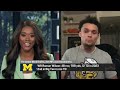 Roman Wilson updates 'NFL Total Access' on his pre-draft experience
