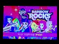 My Little Pony: Equestria Girls: Rainbow Rocks 2014 - DVD Menu