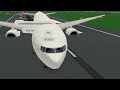 I Had To Make An Emergency Landing With No Wheels.. (Roblox)