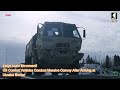 Large scale Movement! US Combat Vehicles Conduct Massive Convoy After Arriving at Ukraine Border