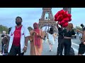 PARIS FRANCE - EVENING WALK IN PARIS - 4K HDR 60 fps