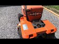 Kubota G4200 first impressions