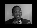 Malcolm X press conference on deadly police raid in Los Angeles (footage excerpt, 1962)