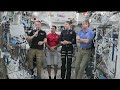 Expedition 67 - NASA’s SpaceX Crew-3 Talks to Media Before Departing Station - April 15, 2022